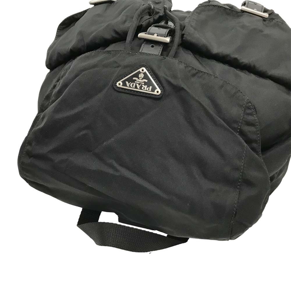 Prada Backpack Nylon Black Lightweight Durable Ru… - image 7